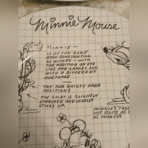 Disney Sketch plates (4) - Picture 3 of 5